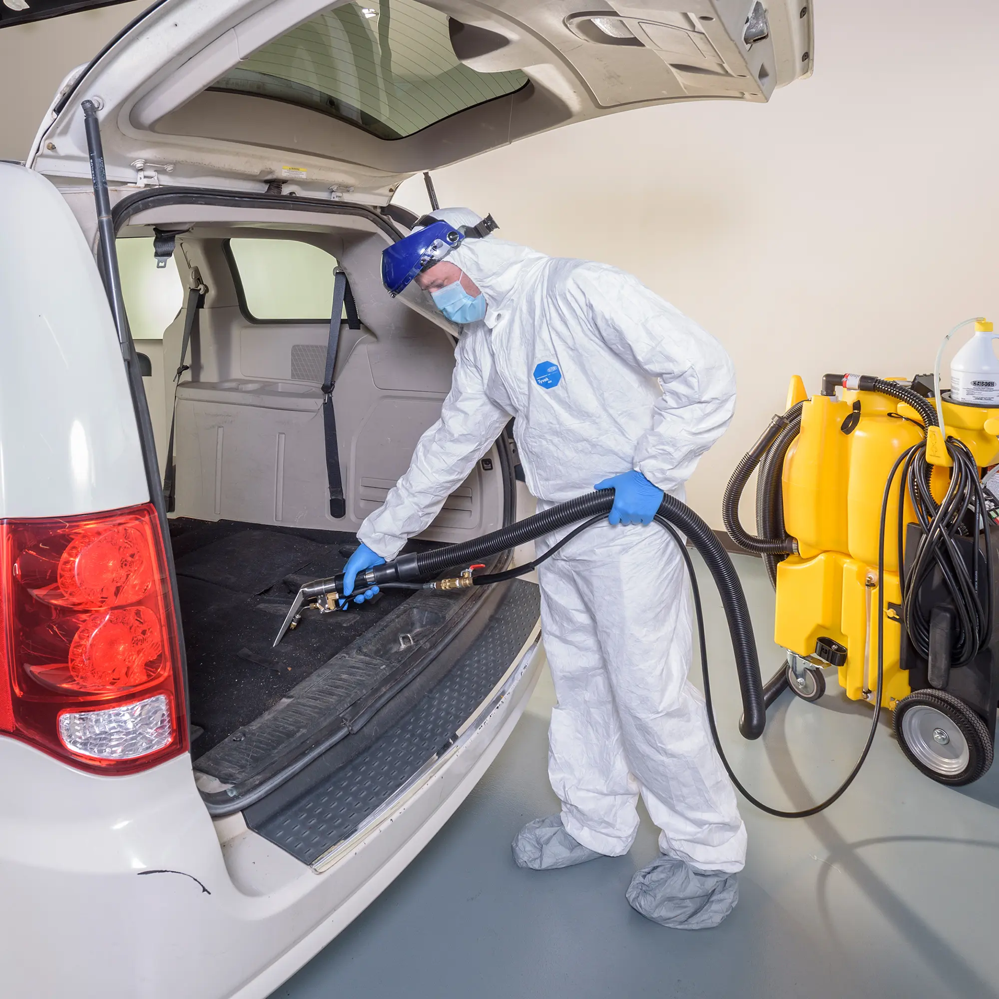 biohazard cleaning equipment used for decomposition cleanup