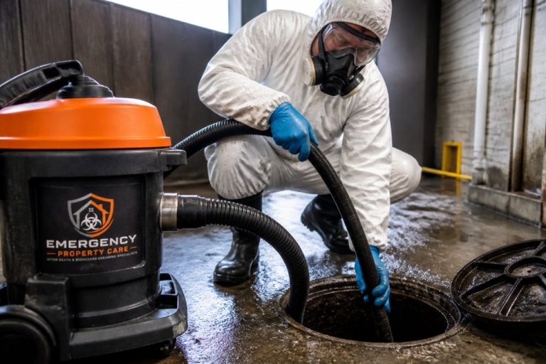 How to Safely Clean Sewage: Step-by-Step Guide
