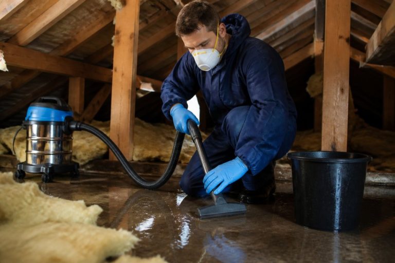 How to Clean Up Burst Water Pipe Damage in a Loft